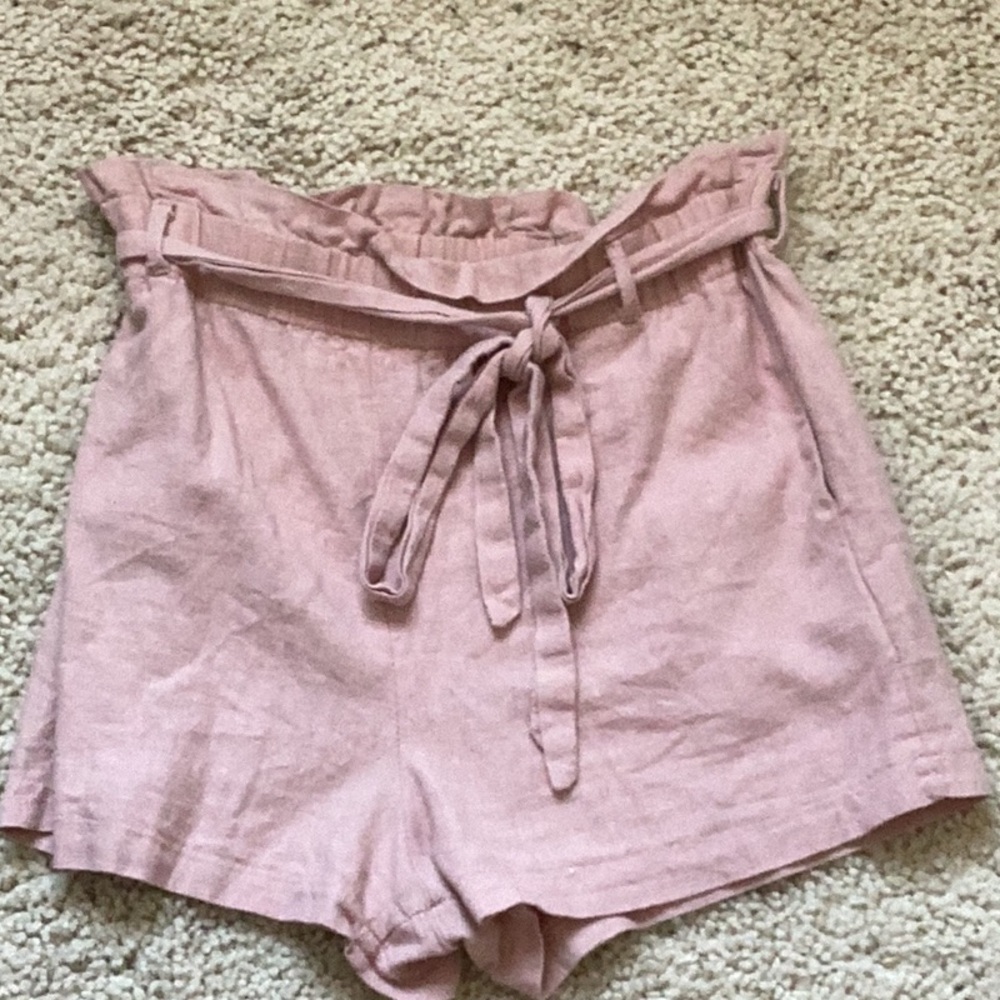 Heart & Hips Pink High Waist Shorts
